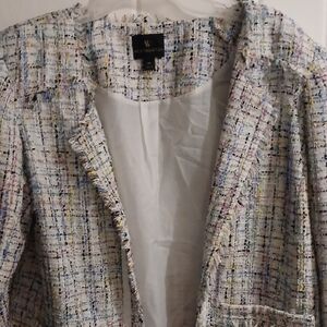 Worthington Women's Colorful Tweed Blazer